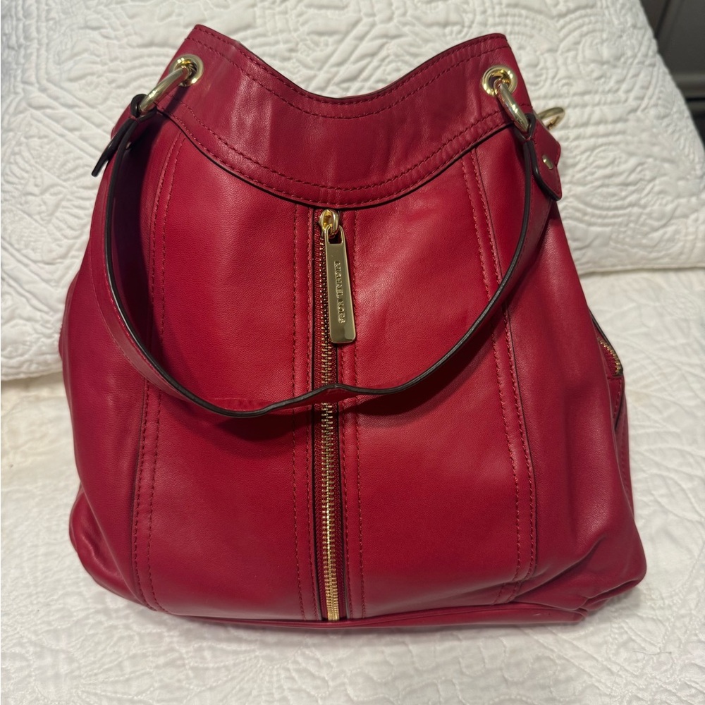 Never Used Red Michael Kors Purse New without tags